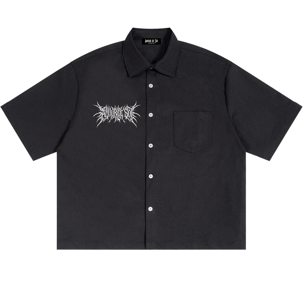 Unisex Boxy Heavyweight Short Sleeve Shirt