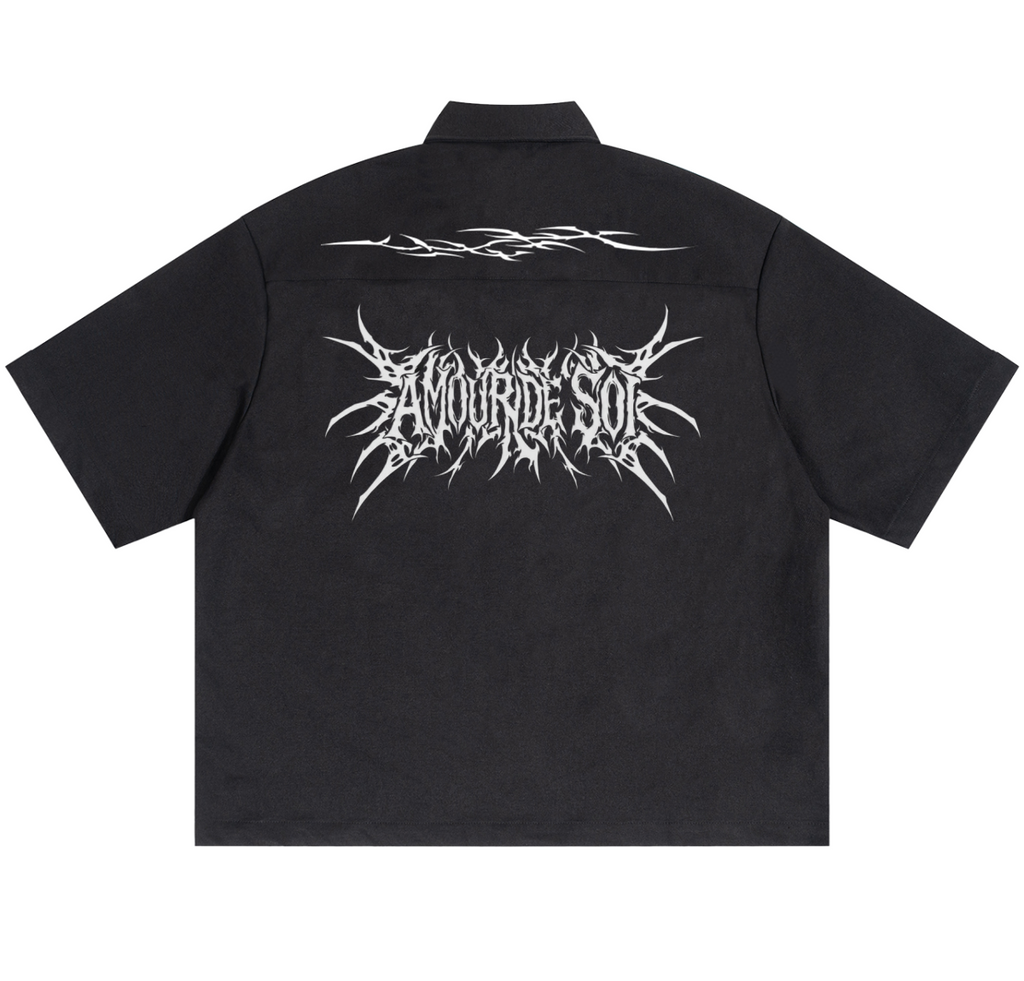Unisex Boxy Heavyweight Short Sleeve Shirt