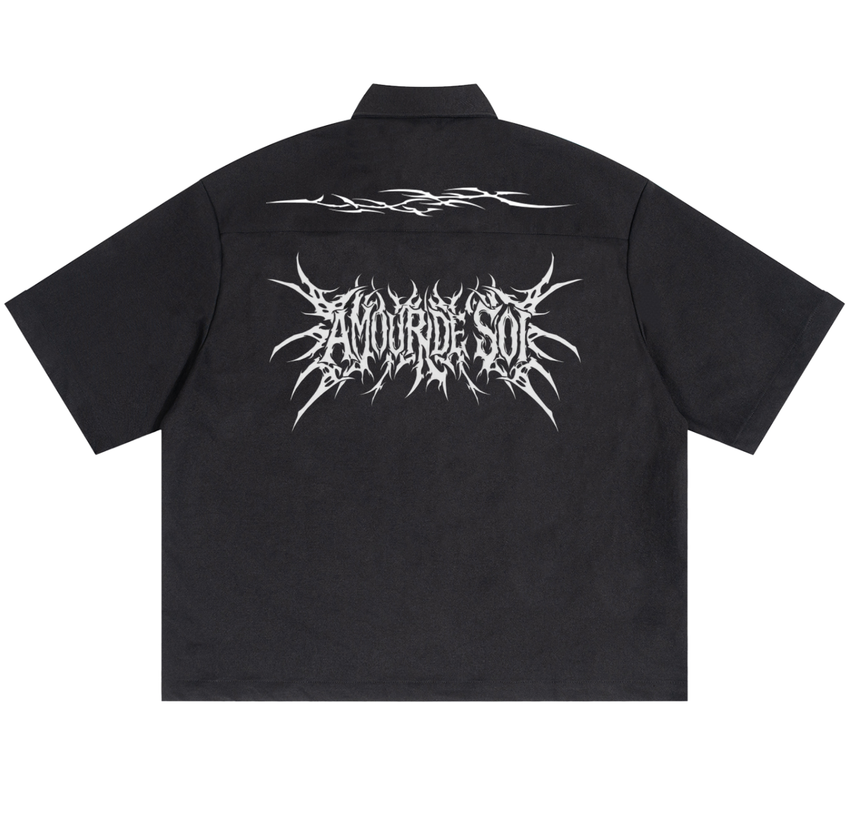 Unisex Boxy Heavyweight Short Sleeve Shirt
