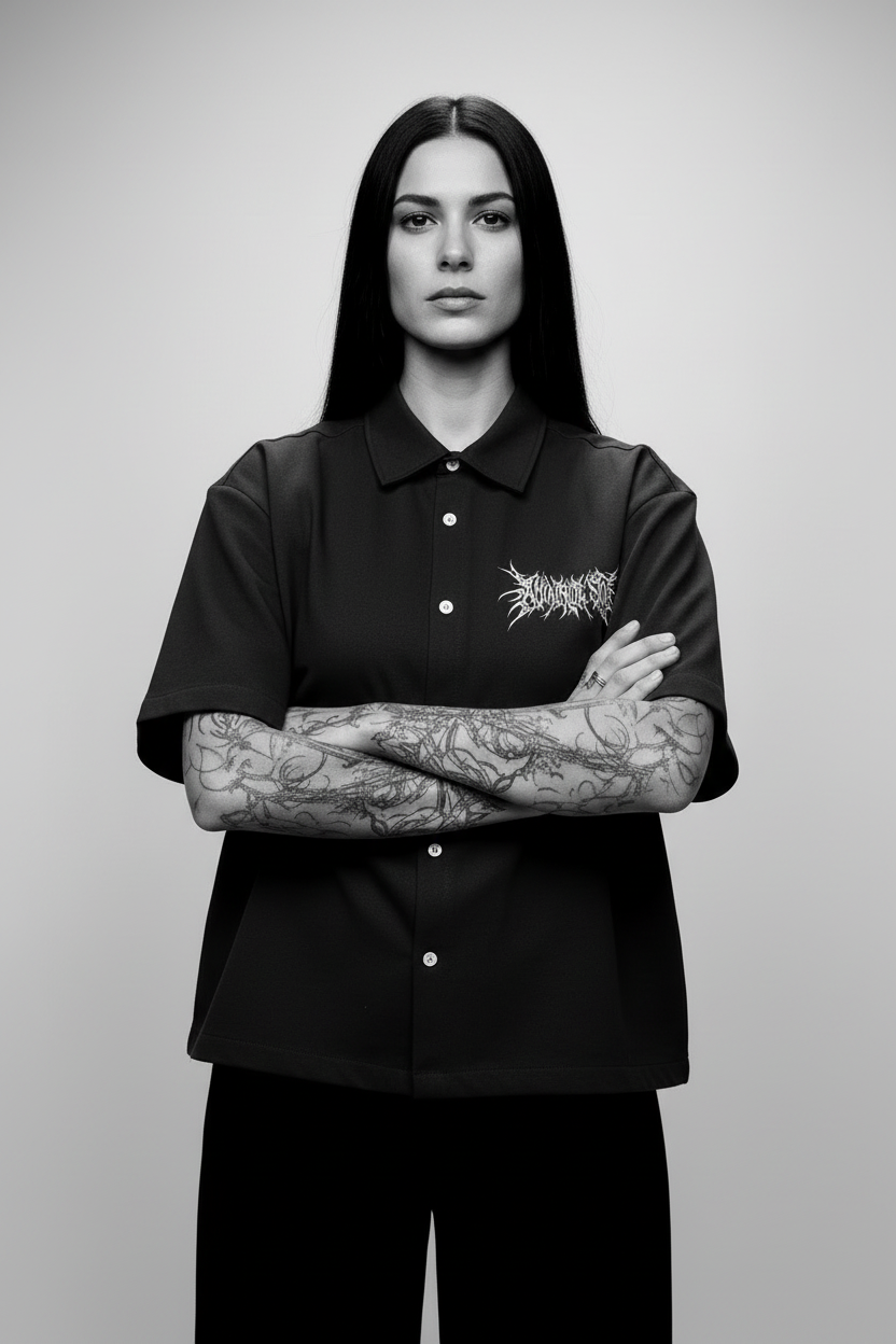 Unisex Boxy Heavyweight Short Sleeve Shirt