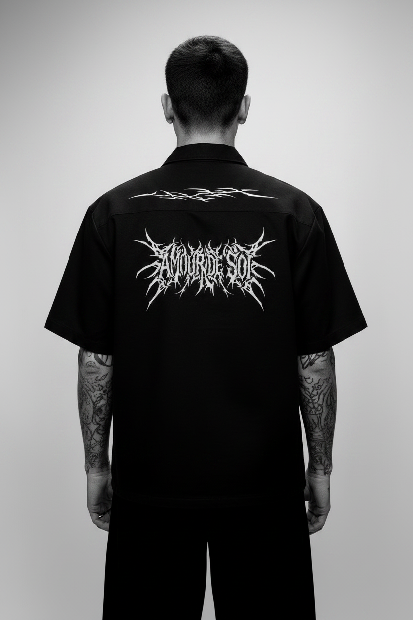 Unisex Boxy Heavyweight Short Sleeve Shirt